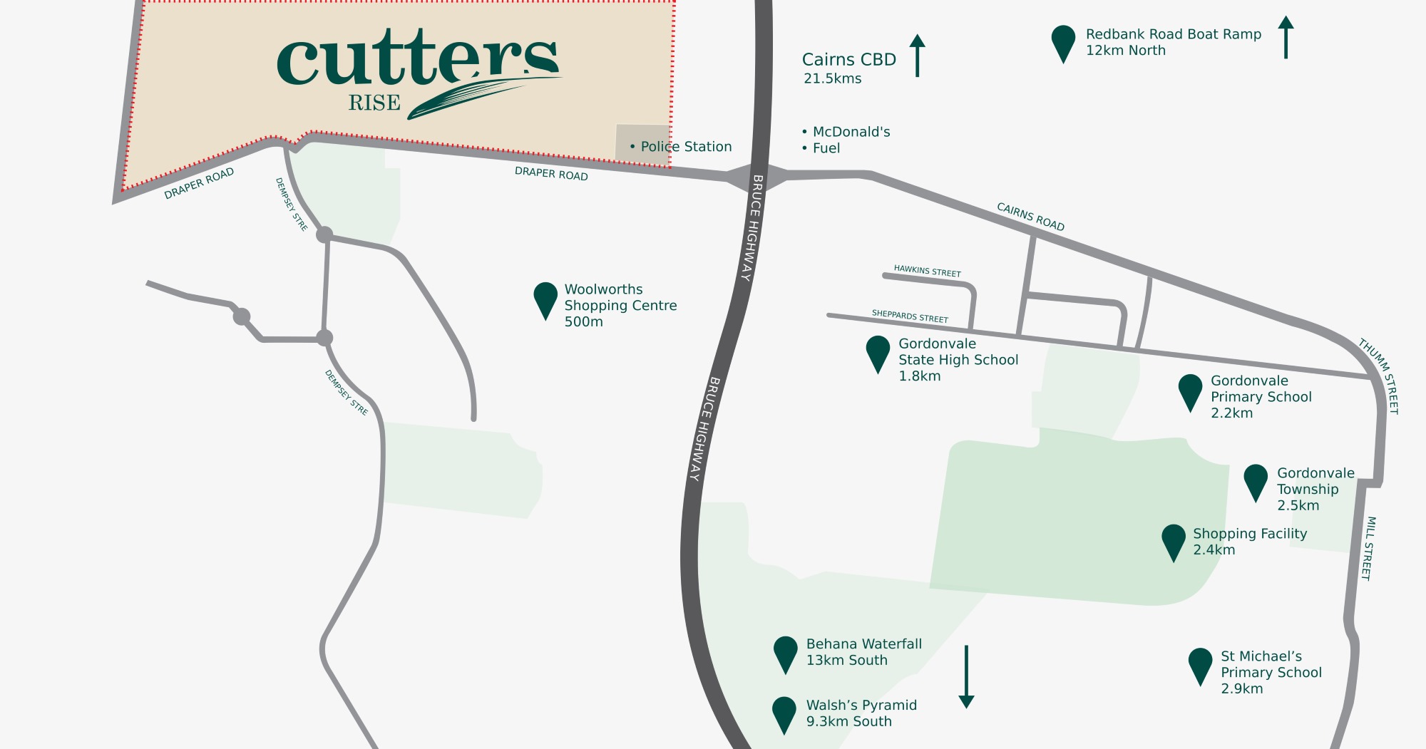 [Land for Sale] Cutters Rise Estate, Gordonvale OpenLot
